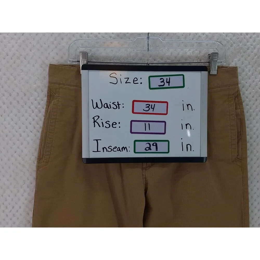 The North Face Men's 34 Regular Tan Lightweight Casual Pants